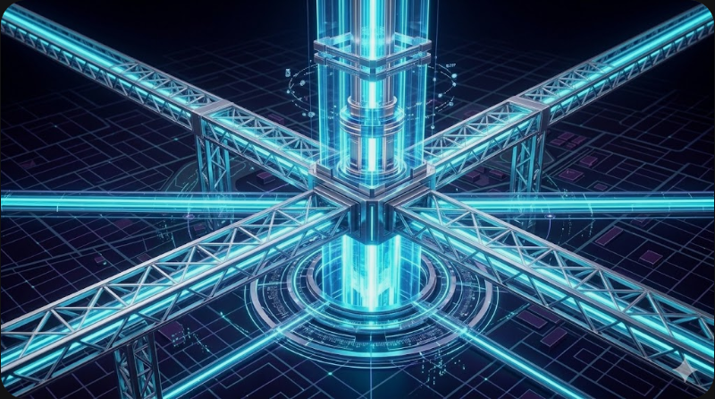 전문가 퍼스널 브랜딩을 상징하는 받침대 위 빛나는 두뇌 실루엣 중심의 프리미엄 3D 일러스트